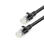 Cat6 Kablo 1000Gb 250Mhz 1M Siyah HDX5069