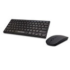 Wıreless Smart Klavye Mouse Set Q Siyah HR839