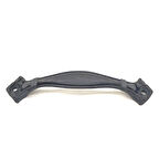 Antika Tarz Dekoratif Pirinç Deste Kapı Kulbu - 25x120 mm, Oksit