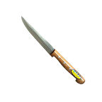 H.M. Paslanmaz Bursa Sebze Bıçağı 11 cm, Ahşap Sap