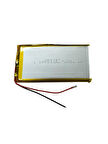 1260110 3.7V 10.000mAh Li-Polymer Pil Devreli/1.5A