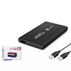 Harddisk Kutusu Metal Usb 2.0 Sata 2.5 HDX1758