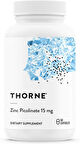 THORNE Zinc(Çinko) Picolinate 15mg - Highly Absorbable Supports Wellness, Immune System, Eye, Skin, Reproductive Health 60 Caps