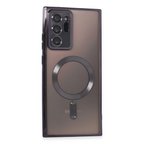 Samsung Galaxy Note  Ultra Kılıf Kross Magneticsafe Kapak - Mor