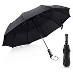 Tam Otomatik 10 Telli Siyah şemsiye