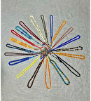 50 ADET TOZ KEHRİBAR TESBİH - HEDİYE KUTUSUNDA - KARIŞIK RENKLİ