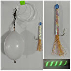  Top Arkası 60 GR AT-ÇEK Fosforlu Katil Pipet ( Lambuka - Palamut - Lüfer - Zargana - Somon - Kuzu ) 