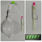 Top Arkası 60 GR AT-ÇEK Fosforlu Katil Pipet ( Palamut - Lambuka - Lüfer - Somon - Zargana - Kuzu ) 