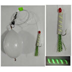 Top Arkası 60 GR AT-ÇEK Fosforlu Katil Pipet (Tral - Lüfer - Zargana - Palamut - Kuzu - Lambuka ) 