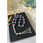 Trabzonspor Takımı Özel Doğal Taş Tesbih ( Özel Kutusunda Sertifikalı)