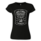Guns N' Roses - Paradise City Siyah Kadın Tshirt