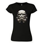 Star Wars - Trooper Siyah Kadın Tshirt