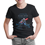 Star Wars - The Force Awakens 5 Siyah Çocuk Tshirt