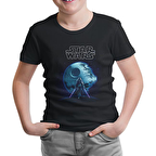 Star Wars - The Force Awakens 6 Siyah Çocuk Tshirt