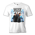 Muse - İstanbul Beyaz Erkek Tshirt