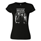 Muse - All Siyah Kadın Tshirt