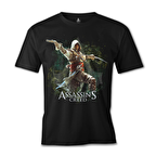 Assassin's Creed 3 Siyah Erkek Tshirt