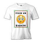 Yılın En Şaşkını Beyaz Erkek Tshirt
