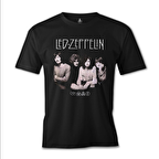 Led Zeppelin - Grup Siyah Erkek Tshirt