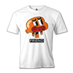 Best Friends - Friend Beyaz Erkek Tshirt