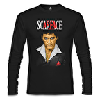 Scarface Siyah Erkek Sweatshirt