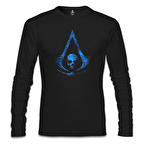 Assassin's Creed 7 Siyah Erkek Sweatshirt