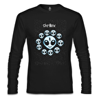 Skrillex Siyah Erkek Sweatshirt