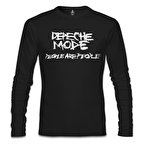 Depeche Mode - People are People Siyah Erkek Sweatshirt