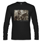 Che Guevara 1  Siyah Erkek Sweatshirt