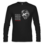 Vandetta - Freedom Siyah Erkek Sweatshirt