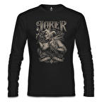 Joker Siyah Erkek Sweatshirt