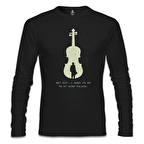 Sherlock - Get Out Siyah Erkek Sweatshirt