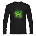 Star Wars - Yoda Siyah Erkek Sweatshirt