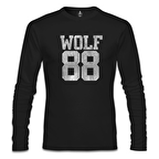 EXO - Wolf 88 Siyah Erkek Sweatshirt