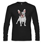 French Bulldog Siyah Erkek Sweatshirt