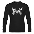 Mayhem - Logo Siyah Erkek Sweatshirt