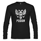 Fedor - Logo Siyah Erkek Sweatshirt