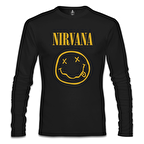 Nirvana - Come As You Are Siyah Erkek Sweatshirt