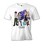 Fairy Tail 2 Beyaz Erkek Tshirt