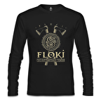 Vikings - Floki Siyah Erkek Sweatshirt