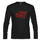 Lana Del Rey - Logo Siyah Erkek Sweatshirt