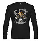 Cliff Burton - To Live Is To Die Siyah Erkek Sweatshirt