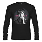 Selena Gomez - Stars Dance Siyah Erkek Sweatshirt