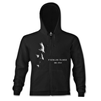 Atatürk - Fikirler Ölmez Siyah Erkek Kapşonlu