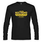 Alien - Nostromo Siyah Erkek Sweatshirt