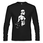 Bodybuilding - Star Wars Siyah Erkek Sweatshirt