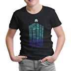 Doctor Who - Bow Ties Siyah Çocuk Tshirt