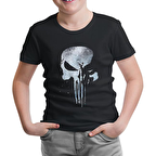 Punisher - Logo 2 Siyah Çocuk Tshirt