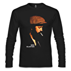 Eric Clapton Siyah Erkek Sweatshirt