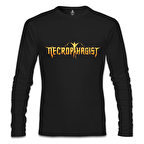 Necrophagist - Logo Siyah Erkek Sweatshirt